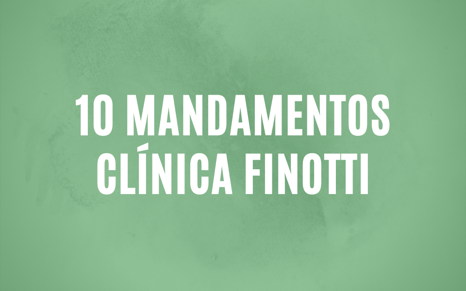 10 mandamentos da Finotti